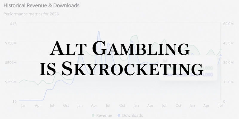 Alt Gambling is Skyrocketing Cover